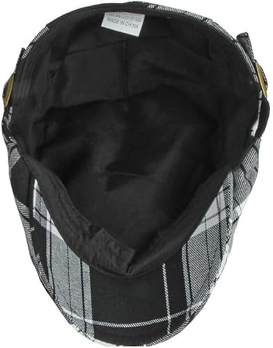 Miniatura 5 de Gorras de Newsboy ajustables estilo Ivy, gorra plana Gatsby, boina de cabbie y conducción para hombre y mujer