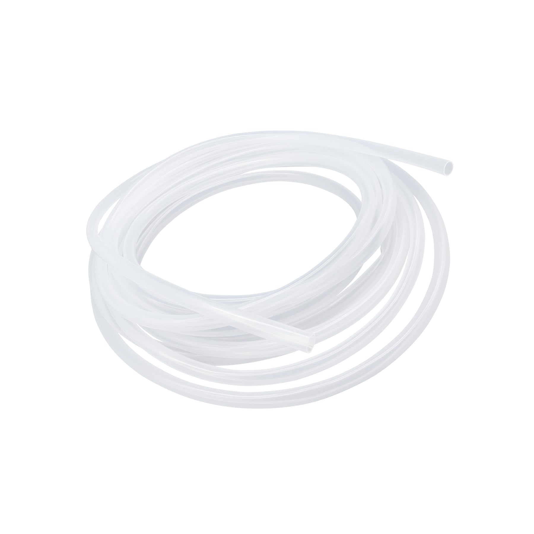 Tuyau en silicone de qualité alimentaire 10 mm ID x 12 mm OD 5 mètres, tuyau flexible en silicone transparent pour eau et air