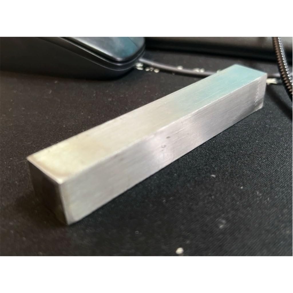 Barre carrée en acier inoxydable 304 – Épaisseur: 3mm à 20mm, longueur: 100mm, finition polie, 1 pièce(10 * 10 * 100mm)