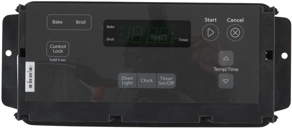 Whirlpool W11122560 Oven Control Board, front view