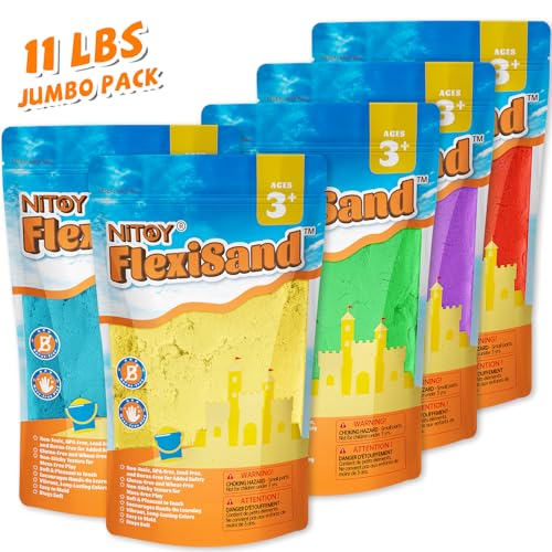 Sable autocollant malléable coloré 5 kg pour loisirs créatifs - 4