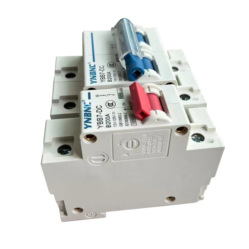 Interruptor Diferencial Salvavidas， Disyuntor De CC 1P/2P, Protector Circuito 12-125 V, 250 A, 200, 150, 125, 100, 80, 63(2P,150A)