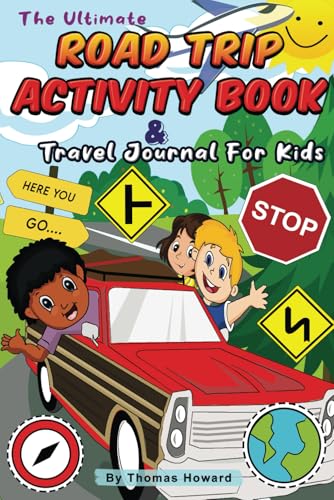Bild: The Ultimate Road Trip Activity Book and Travel Journal for Kids: Over 100 Puzzles, Word Searches, Mazes, Coloring, Trivia, Scavenger Hunts, Writing ... No Electronic Screens. For Kids Ages 6-10. f�r 9,30 EUR bei amazon.de