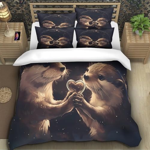 Parure de lit baroque king en microfibre de qualité supérieure - 5