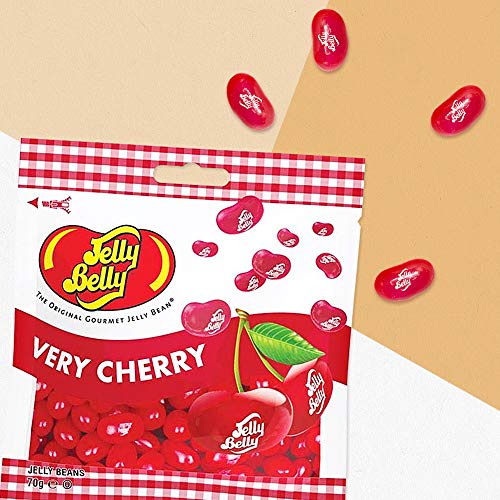 Jelly Belly Very Cherry, Beutel, 1er Pack (1 x 70 g)