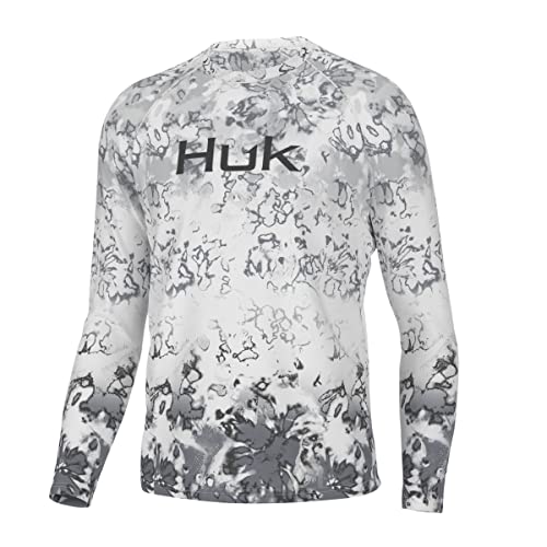 Pursuit Pattern Long Sleeve Shirt, Sun Protecting Fishing Shirt