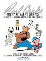 The Carl Barks Library of Burros, Hounds, Bears, Pigs, and Bunnies SPECIAL EDITION: The Art of Carl Barks, The Complete MGM Masters 1727568400 Book Cover