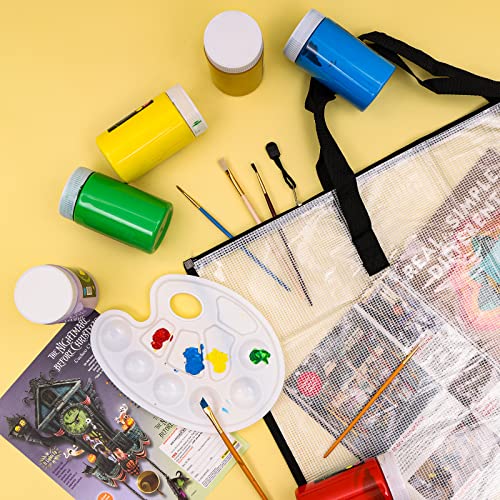 image for EOOUT 4pcs 18.5x24.8 Inches Art Portfolio Bags, Portfolio Folder for A