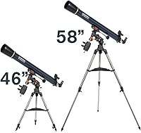 Vista 7 de Celestron 21062AstroMaster Telescopio refractor 70EQ