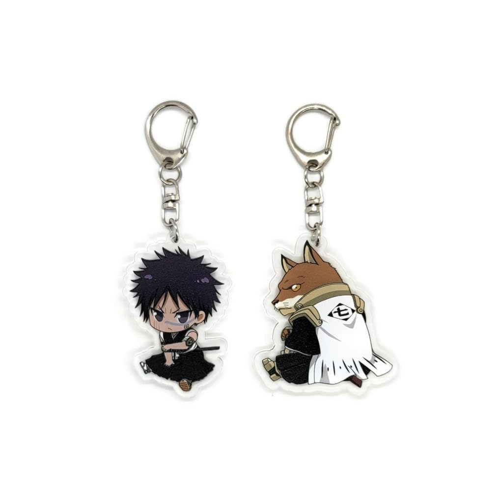 EBTY DREAMSInc. - Set of 2 Bleac Acrylic Keychain Sajin Komamura, Shuhei Hisagi v1