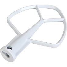NieKe Flat Beater Dough Mixing Paddle, Compatible for 4.5-5QT Stand Mixer Part Mixing Accessories