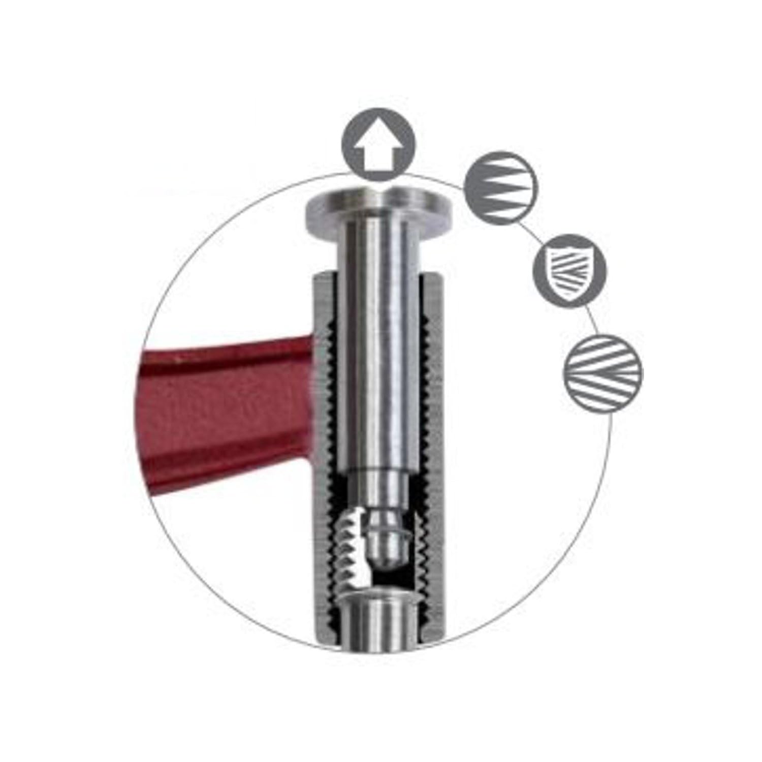 PIHER Maxipress M - Sargento (25 cm, hasta 400 kg)