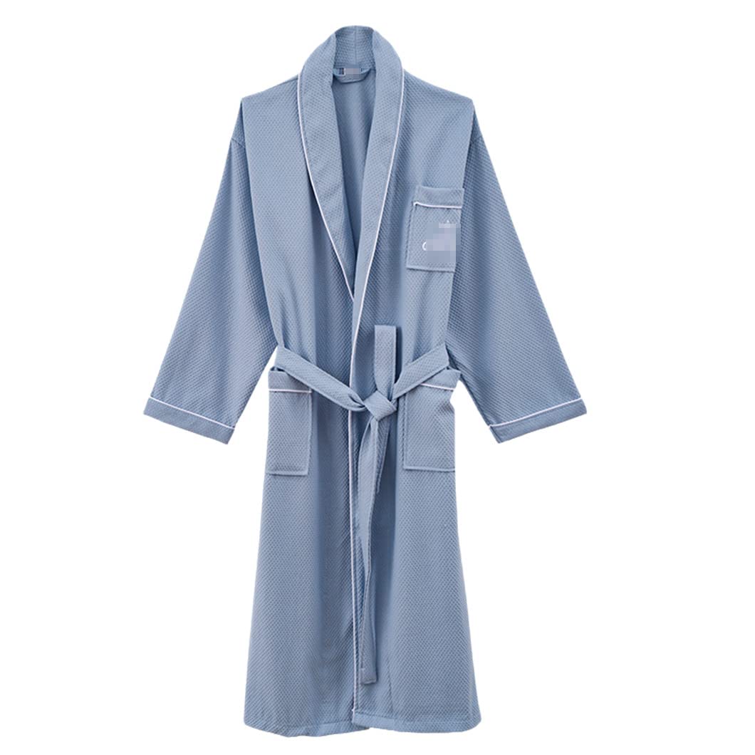 keusyoi Męski japoński styl bawełniane kimono szlafroki unisex miękki szlafrok kąpielowy damski szlafrok nocny bielizna nocna męski na co dzień domowy szlafrok