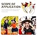 Toyvian 4pcs Chicken Headbands Set Playful Rooster and Chick Costume Accessories for Halloween and Jungle Parties Comfortable for All Ages Fun Dress-up Gear