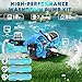 12V DC Washdown Pump Kit-RV Water Pump,80 PSI 7.5 GPM,Marine 5-Chamber Self Priming Diaphragm Washdown Pump Kit-2 Water Guns,High Performance RV Fresh Water Pump for Boats,Campers,Travel Trailer,Yacht