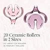 Remington-H9100S-Pro-Hair-Setter-with-Thermaluxe-Advanced-Thermal-Technology-Electric-Hot-Rollers-11--Purple-1-Count REMINGTON Pro Hair Setter with Thermaluxe Advanced Thermal Technology, 20 Electric Hot Rollers, 8 Medium (1") Rollers & 12 Large (1 ¼") Rollers, Purple