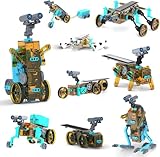 CYZAM 25-in-1 STEM Solar Robot Building Kit for Boys Age 8-13, DIY Educational Robotic Toys for Kids, Science Kits STEM Toys Birthday Gifts for 8 9 10 11 12 Years Old Boys Girls Teens