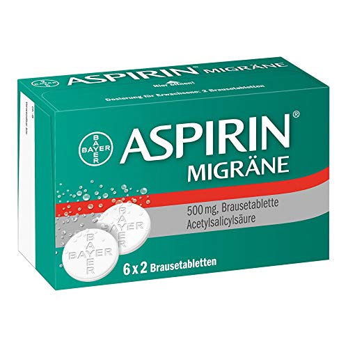 ASPIRIN MIGRÄNE 500 mg Brausetabletten 12 St