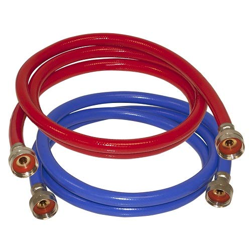 Eastman 2-Pack 6-Ft 800-Psi Pvc Washing Machine Connectors #TOP17