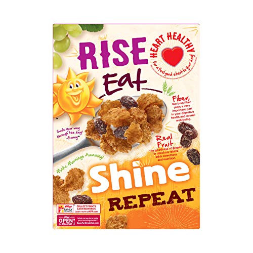 (Discontinued Version) Kellogg's Raisin Bran, Breakfast Cereal, Original, Excellent Source Of Fiber, 18.7 Oz Box #TOP5
