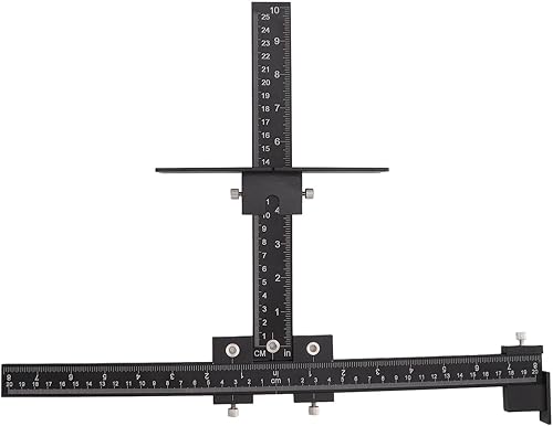 Miniatura 9 de CHICIRIS Plantilla de hardware de gabinete, Herramienta de plantilla de manija de gabinete de aleación de aluminio, Plantilla de manija de gabinete,