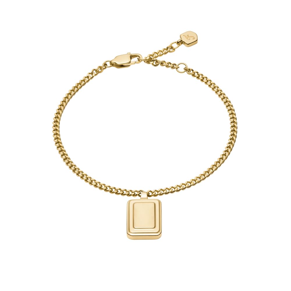 Fossil Raquel Women's Gold-Tone Stainless Steel Bracelet, JF04953710