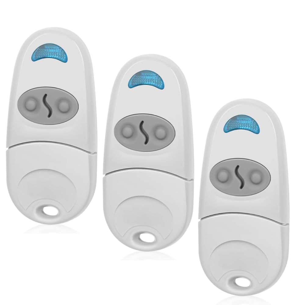 3 Pack Gate Remote Control, 433.92MHz Universal Gate Remote Control for Gates Fob Transmitter Compatible with Came Top432NA Top432EE Top432EV