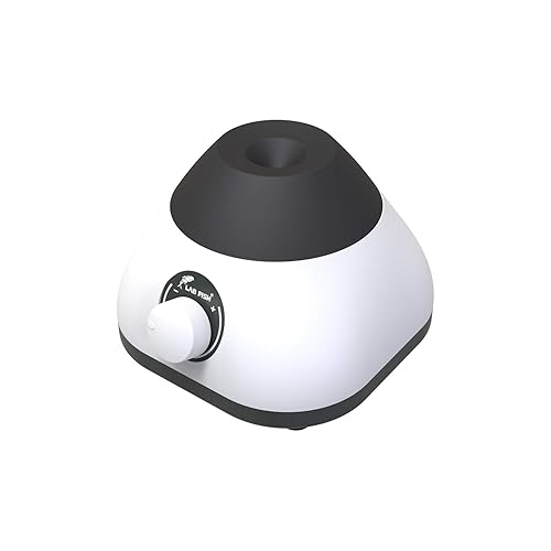 LAB FISH Mini mezclador de vórtice, función táctil, velocidad ajustable, 0-3000 RPM, mezclador de vórtice de laboratorio para tubos de ensayo,