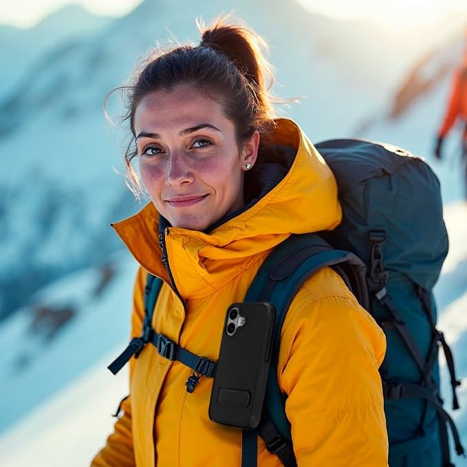 MOTIVE for iPhone 17 Case with Belt Clip, Rugged Dual-Layer, Shockproof 17 iPhone Holster case Belt Clip, Slim Wireless Charging Compatible, Durable Kickstand, 6.3” | Ranger v2 Series - Image 9