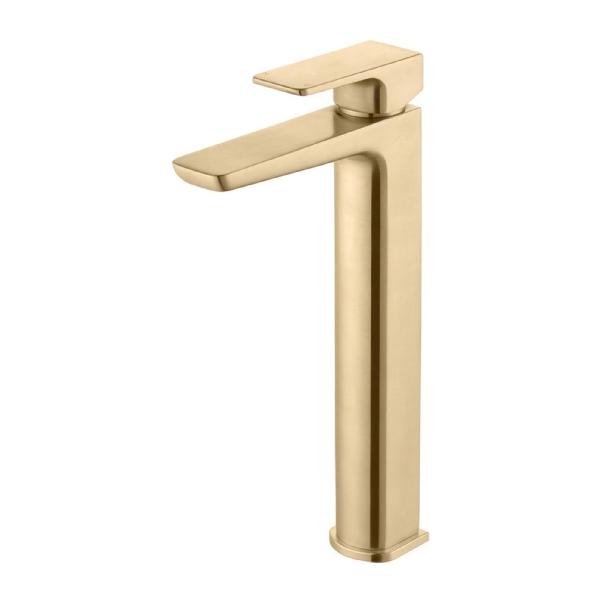ENKI, Mykonos, BT1204, Basin Mixer Tap High Rise, Brushed Brass