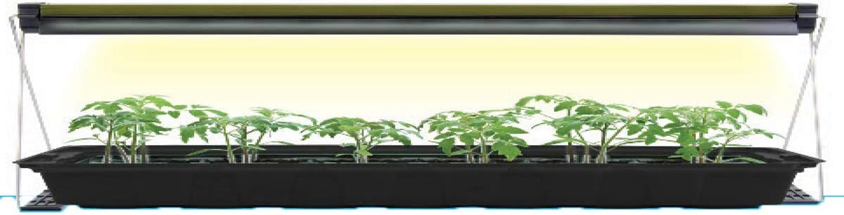Plantation Products JHLIGHT9 Plant Grow Light, Brown