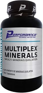 Multiplex Minerals Chelated (100 Tabs) - Único, Performance Nutrition