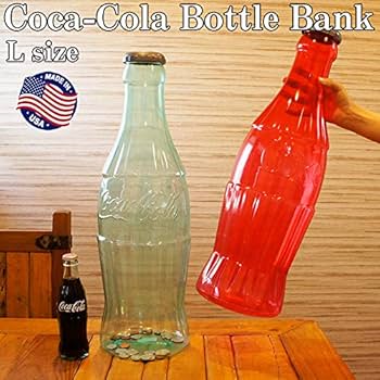 コカ・コーラ貯金箱　Coca-Cola Coca Cola コカ・コーラ ボトルスタイルバンク 貯金箱 500円玉