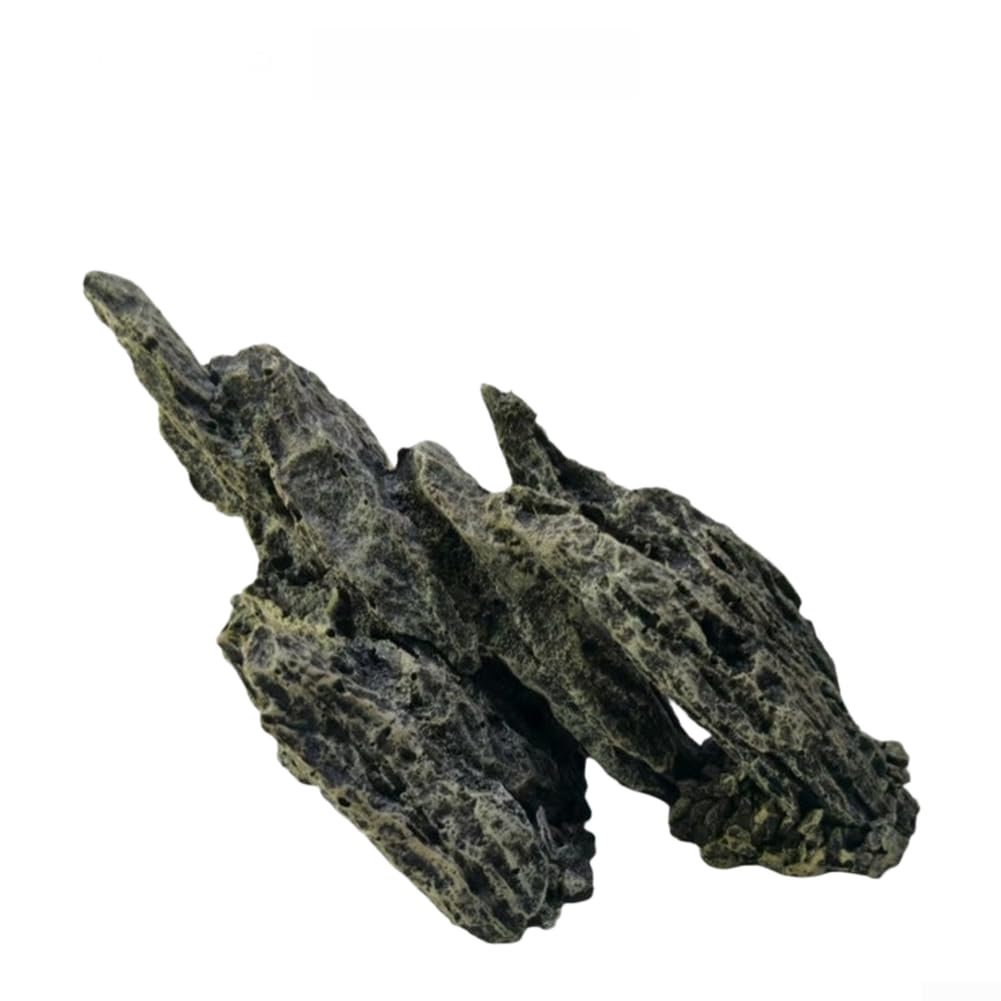 para cueva de Resina para Acuario 36cm Refugio Natural para(9918)