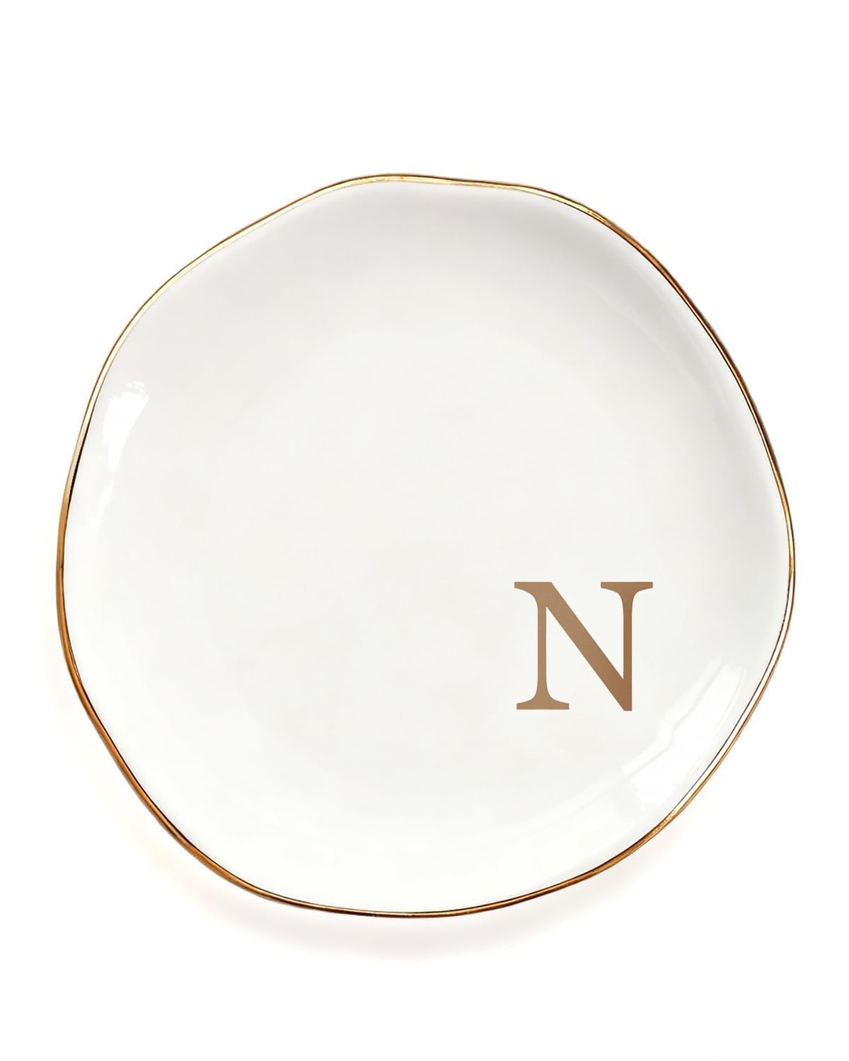 Ceramic Jewelry Tray Trinket Ring Dish Personalized Gifts for Women Bride