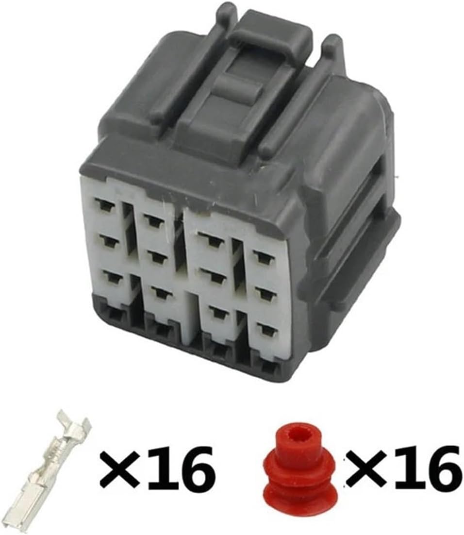 1/16 Pin Automotive Waterproof Wire Connector Female Male Plug With Seals/Terminals 6189-0715 6188-0495(Follow me cheaper-01,5 sets)