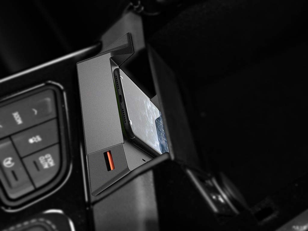Ładowarka samochodowa QI bezprzewodowa pasuje do Cadillaca, CT4 2018 Akcesoria Modyfikacja wnętrza 15 W Szybka płytka ładująca telefon Bezprzewodowa ładowarka samochodowa(Three Coil 10W)
