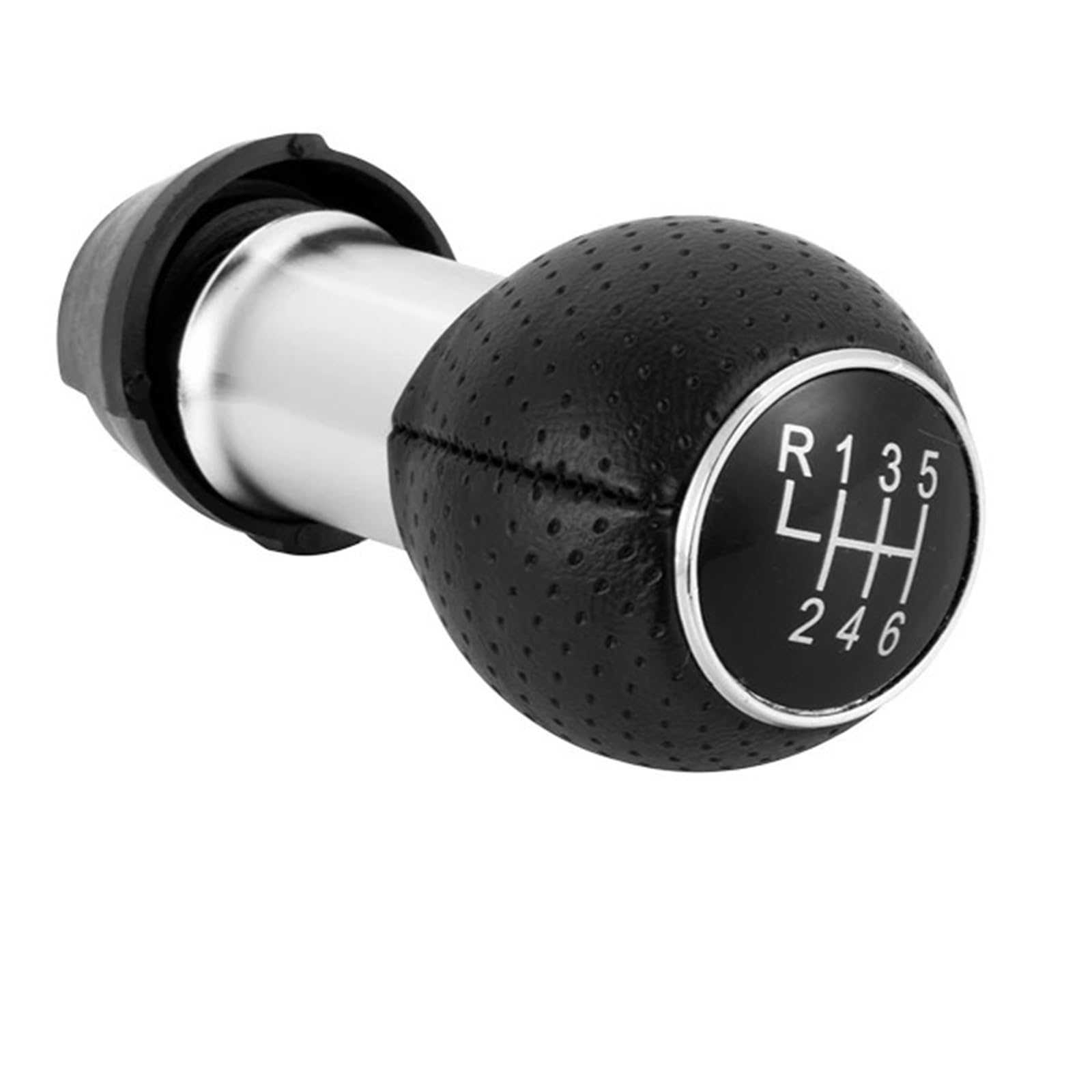 Jxewmtmc Black R135246 For A3 S3 2001 2002 2003 5/6 Speed Car Gear Shift Knob 12Mm Gear Stick Shift Cover(Black R135246)