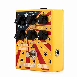 Pédale d’Effet pour Guitare Caline CP-55 Central Station American Sound (Simulation Ampli Fender Deluxe) - Les Beatles, Paul McCartney, John Lennon, RIngo Starr, George Harrison Pédale d'Effet pour Guitare Caline CP-55 Central Station American Sound (Simulation Ampli Fender Deluxe) – Image 2