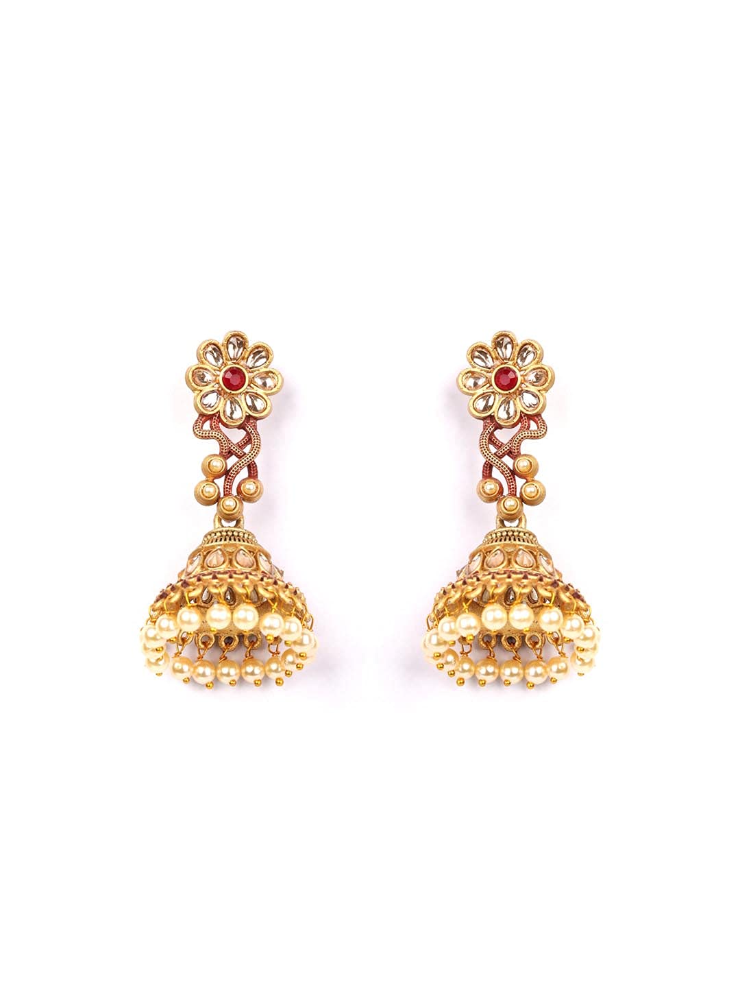 See full amazon price history chart for Priyaasi Red Kundan Beads Gold Plated Floral Jhumka Earring Priyaasi Red Kundan Beads Gold Plated Floral Jhumka Earring (B098DH9CX1) Amazon Price History, Amazon Price Tracker