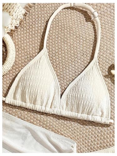 Image of SHENHE Girl's 3 Piece Swimsuits with Cover Up Skirt Halter Triangle Bathing Suits Bikini Set