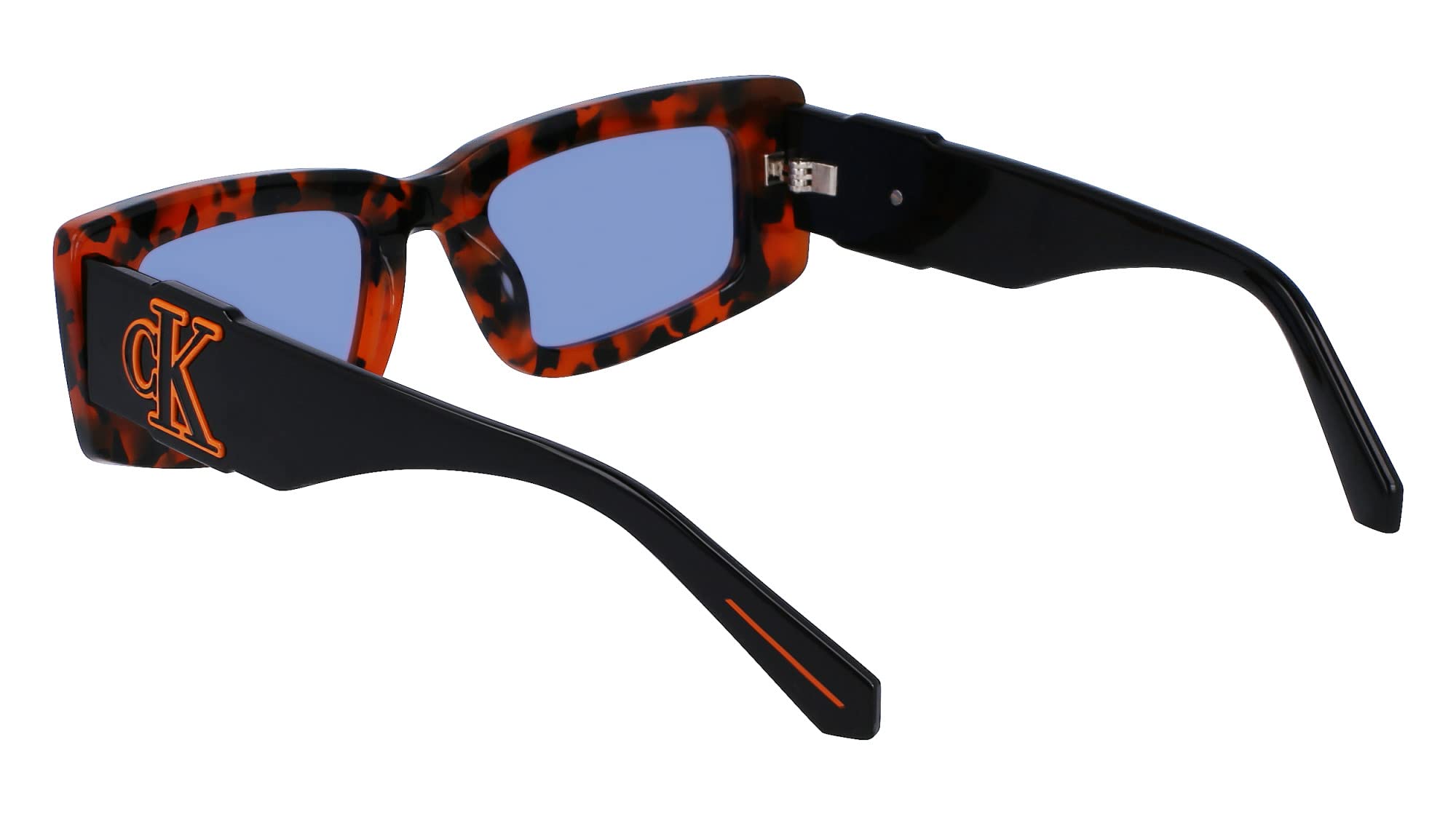 Calvin Klein Jeans CKJ23609S CKJ23609S 239 orange havana sole Unisex Kids Acetate, Standard, 52