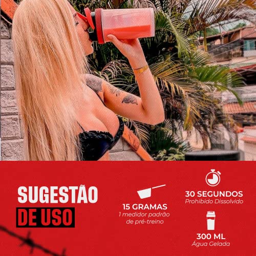 Combo 2x Prohibido 360g cada | Sabor Morango | 3VS Nutrition