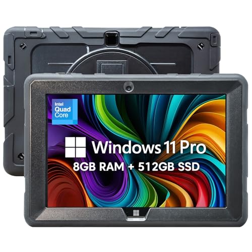 Fusion5 10.1�C���` Windows 11 �t��HD ���ȃ^�u���b�gPC - �C���e�� ��13���� - FWIN232 PRO N5 �E���g���X����Windows�^�u���b�g�R���s���[�^�[ - 8GB RAM�A512GB SSD�A10�C���`�A5G