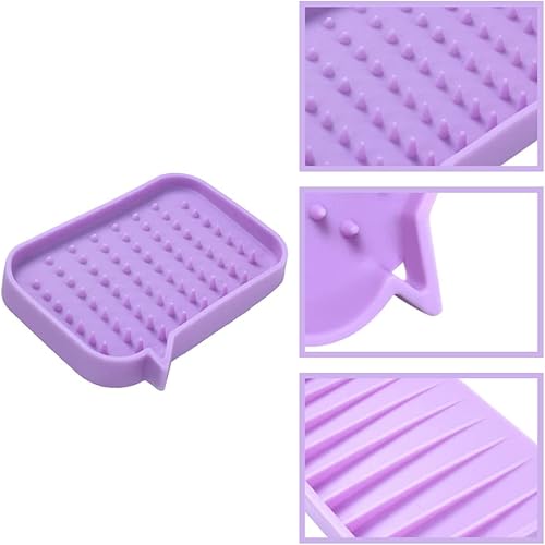 Miniatura 4 de Jabonera de silicona con soporte para jabón creativo para baño, cocina, encimera