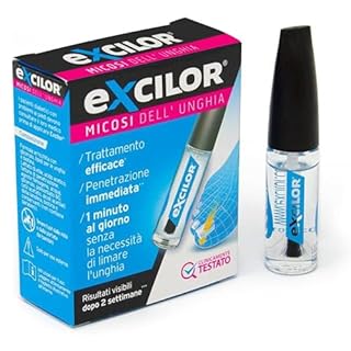 Excilor Micosi dell’unghia Soluzione, Trattamento della Micosi dell'Unghia Attivo Contro le Micosi Lievi o Avanzate, Confezione da 3,3 ml