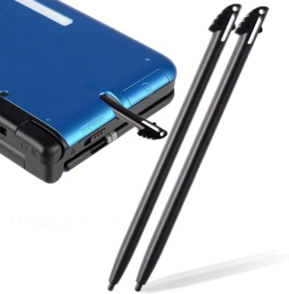 Lauys Pack of 2 Black Stylus LCD Touch Screen Pen Quality Durable Replacement for Nintendo 3DS XL / 3DS LL