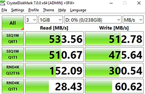 Timetec 256GB SSD 3D NAND SATA III 6Gb/s 2.5 Inch 7mm (0.28") Read Speed Up to 550 MB/s SLC Cache Performance Boost Internal Solid State Drive for PC Computer Desktop and Laptop (256GB) - Image 9