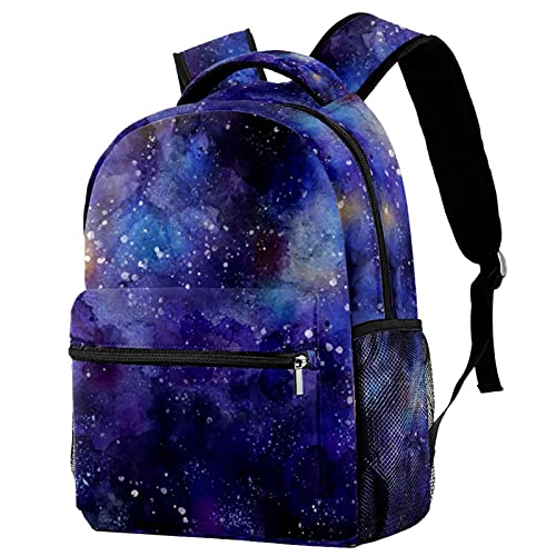 Sac à dos étudiant tendance avec motif paysage tropical pour homme et femme
