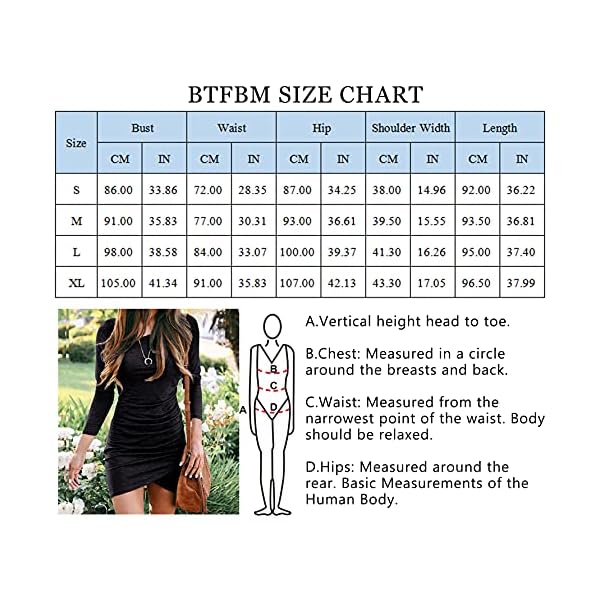 BTFBM-Women-Fashion-Ruched-Elegant-Bodycon-Long-Sleeve-Wrap-Front-Solid-Color-Casual-Basic-Fitted-Short-Dresses BTFBM Women Fashion Ruched Elegant Bodycon Long Sleeve Wrap Front Solid Color Casual Basic Fitted Short Dress (Black, Medium)